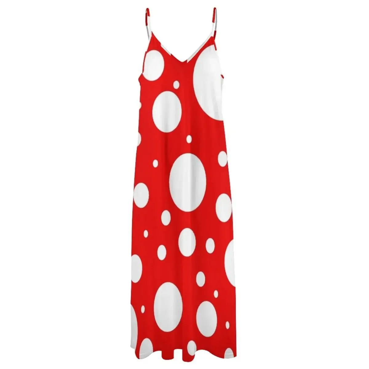kusama yayoi inspired pattern Sleeveless Dress elegant and pretty women's dresses Women's summer skirt Dress