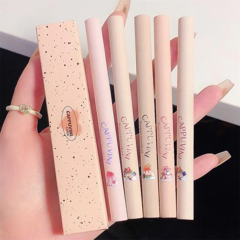 Nude Lip Liner Pencil Smooth Outline Lip Shape Waterproof Long-Lasting Matte Lipstick Pen Makeup for Natural Lips