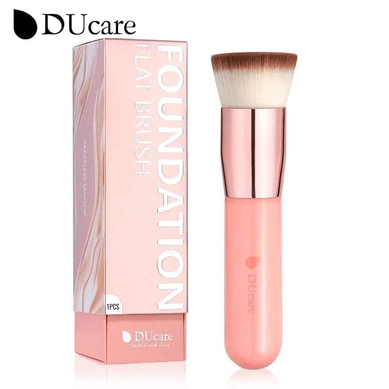 DUcare Foundation Brush Flat Top Kabuki Brush Synthetic Professional Makeup Brush Liquid Blending Mineral Powder Makeup Tools