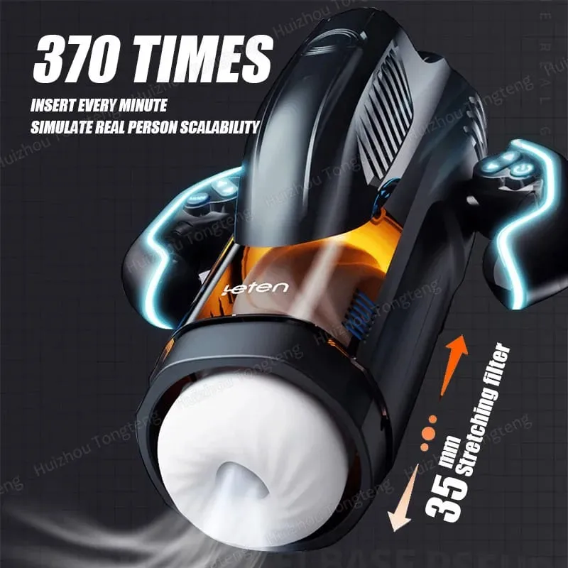 Masturbador masculino automático com modos de sucção, máquina de aquecimento, display lcd, brinquedo sexual adulto para homens