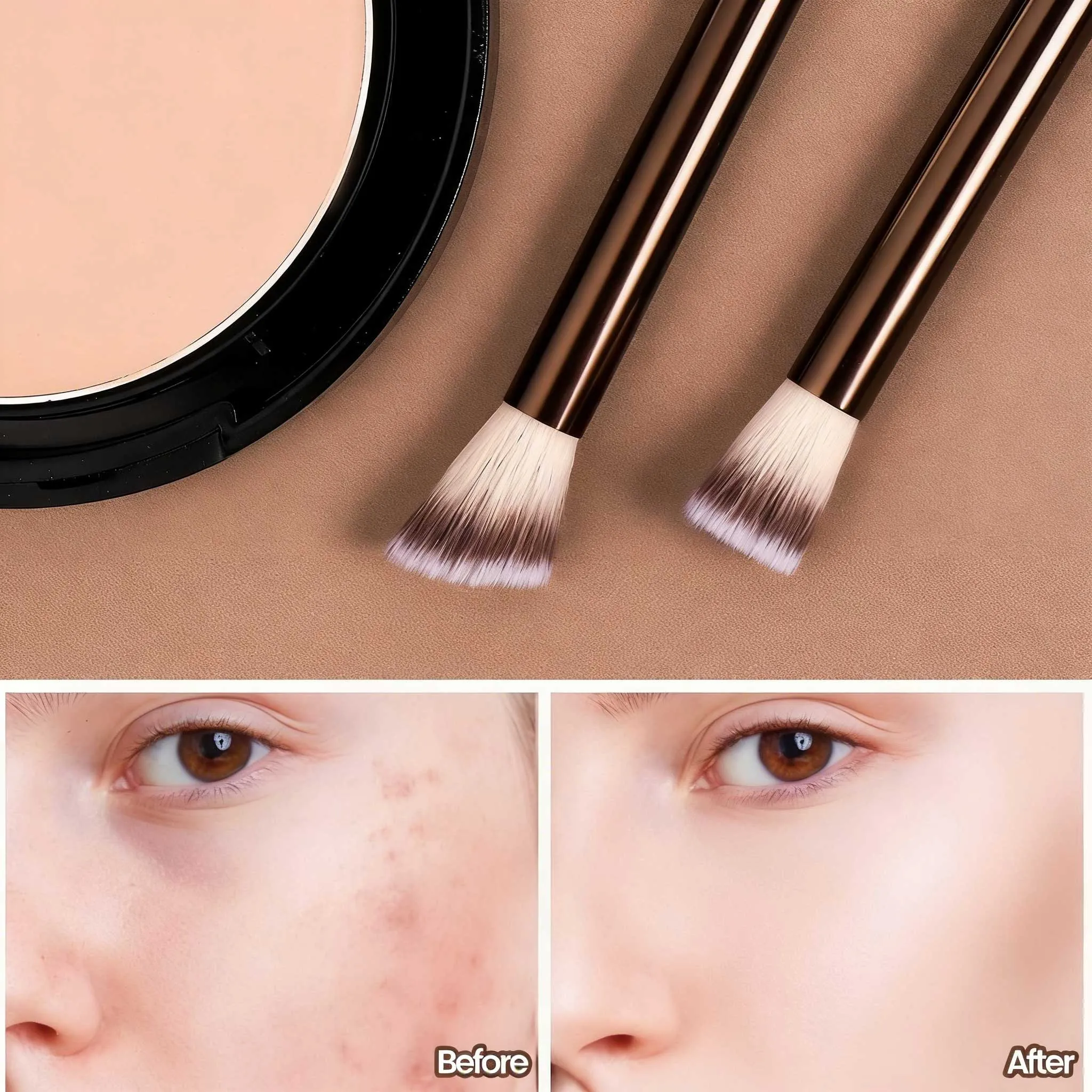 Multifuncional conjunto de pincéis de maquiagem para os olhos profissional sombra mistura corretivo sobrancelha delineador pincéis cosméticos beleza compõem — image 6