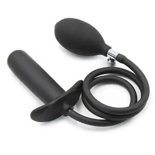 Expansor anal expandir inflável anal plug oversized enema treinamento butt plug dilatador bunda brinquedo sexual de próstata para homens