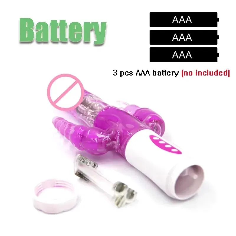Vibrador de coelho de silicone 3 em 1, ponto G, clitóris, contas anais, estimulador, 10 modos de impulso, brinquedo sexual vibratório para mulheres — image 4