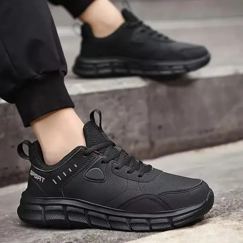 Men Waterproof Athletic Sneakers Breathable Comfortable Casual Sneaker Ear-resistant Non Slip Walking Men Shoes Tenis Masculino