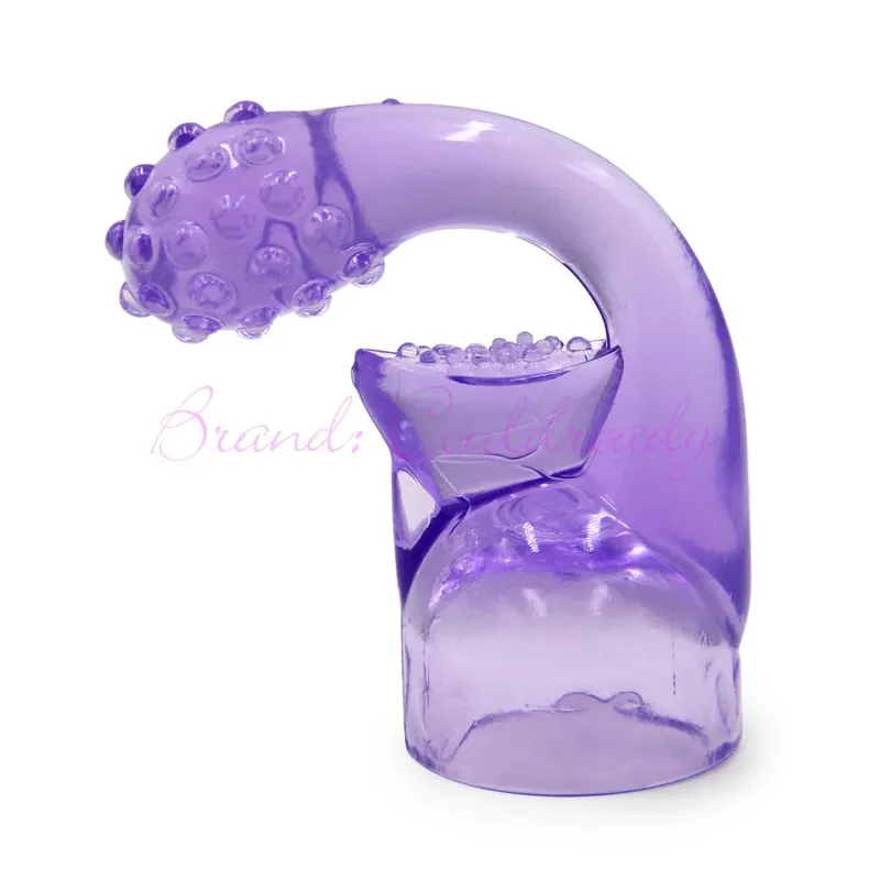 G-ponto estimular acessórios vibrador varinha mágica acessório silicone adulto brinquedos sexuais para mulheres av haste cabeça boné