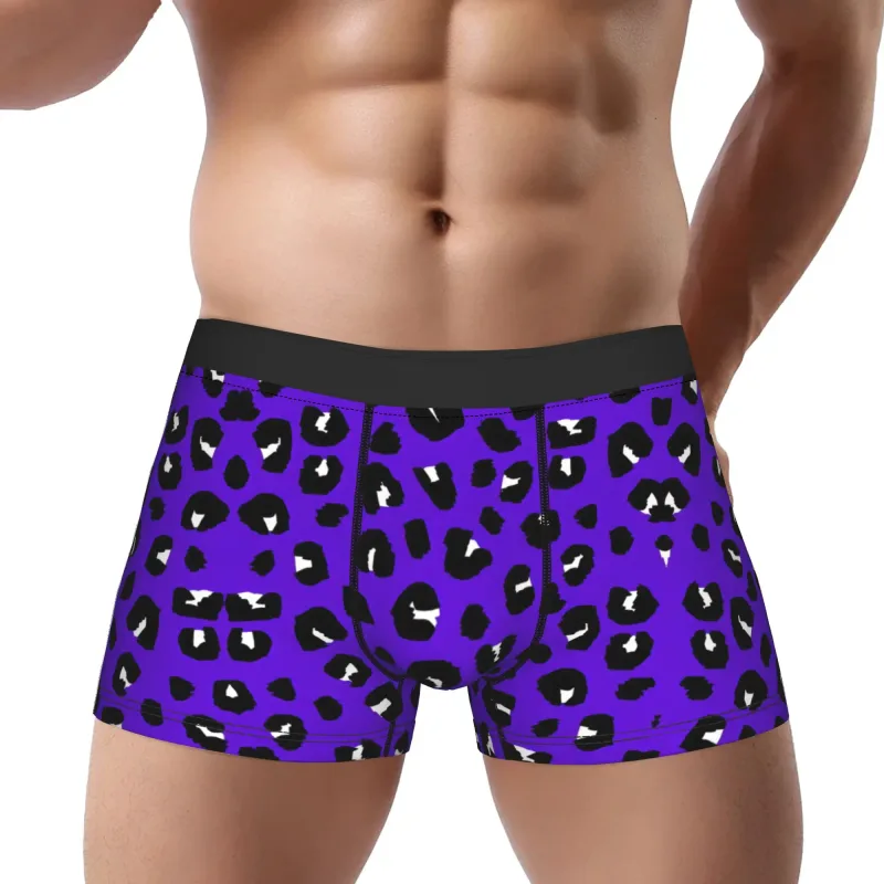 Cuecas com estampa de leopardo, cuecas masculinas com estampa de leopardo, cuecas boxer