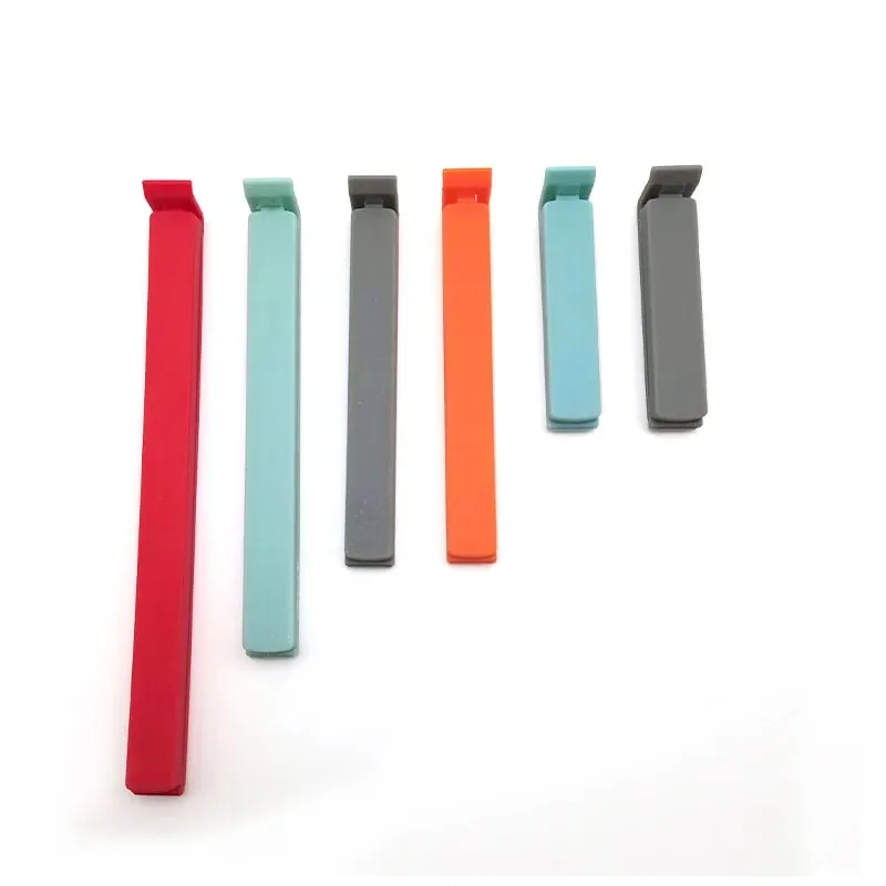 1pc/4 /8/10pcs clipes de vedação de plástico para cozinha alimentos frescor preservação clipes de vedação clipes de tamanho grande para lanches