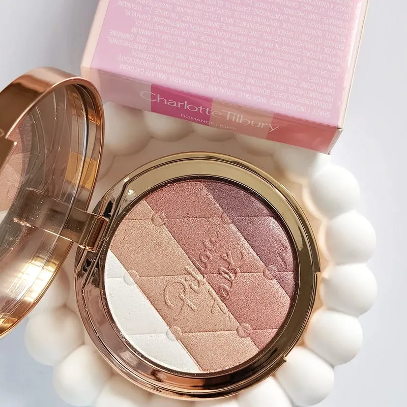 Charlotte Highgloss Repairing Gemstone Disc 7g & Multicolored Eye Shadow Cream Nature Easy To Color Tilbury Foundation Cosmetics
