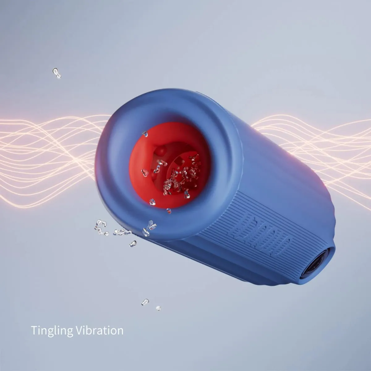 Masturbador à prova d'água submarino 360 ° contração empurrando pênis vibrador adulto masculino Stroker brinquedos sexuais homens masturbação — image 4