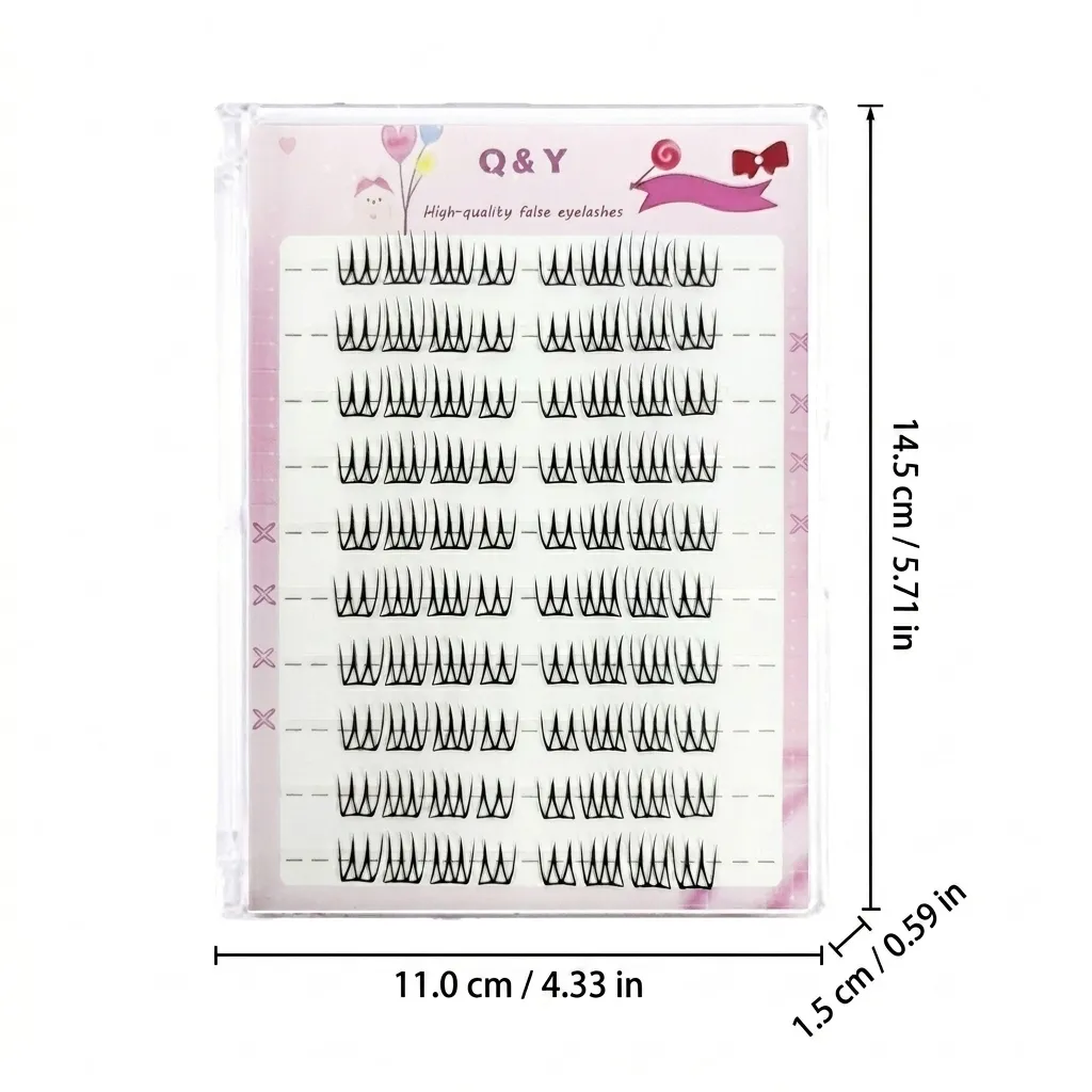 Grupo feminino 3.0 cílios postiços estilo natural coreano pequenos cílios finos de fibra sem necessidade de cola c curvado diariamente fundamentos de maquiagem dos olhos