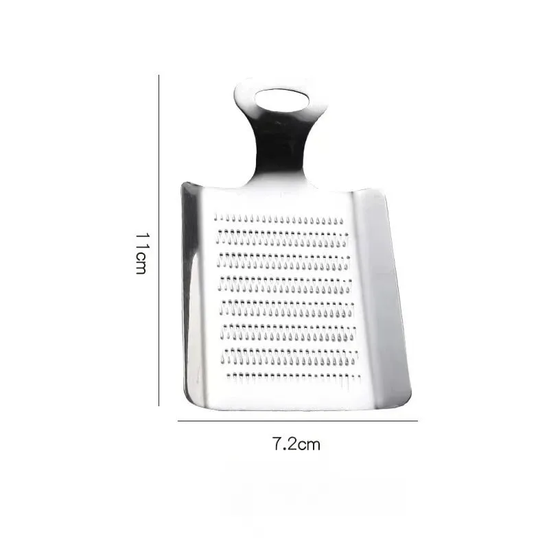 Colher multifuncional de aço inoxidável, ralador de gengibre, alho, gengibre, versátil, cozinha, triturador de gengibre para picar vegetais