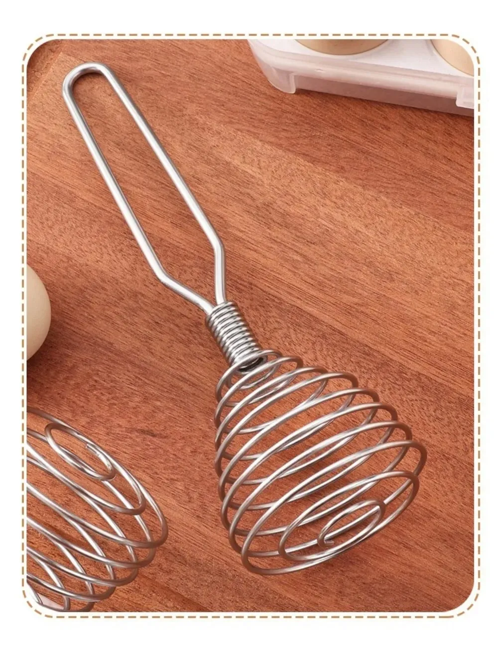 Acessórios de cozinha espiral batedor agitador misturador aço inoxidável ovo leite jam batedor manual liquidificador cozinhar utensílio cozinha ferramenta