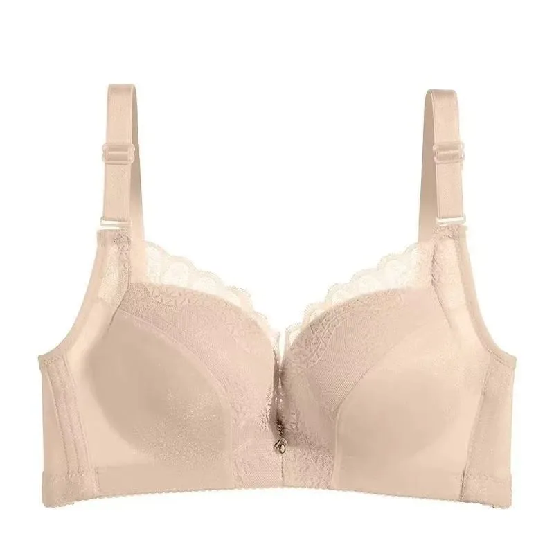Sutiã push up extremo de 8 cm para peito plano, lingerie ultra acolchoada sem fio cria decote