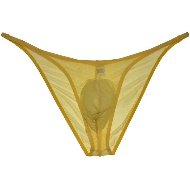 Men's semitransparent and ventilate Briefs Comfort improvement cooler Bikini Underwear