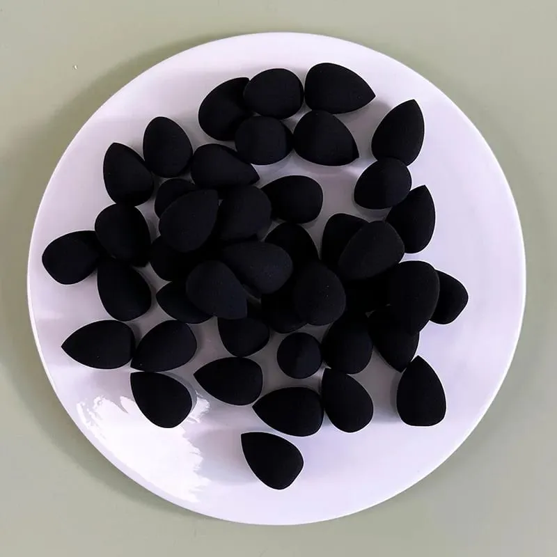 3/20/60Pcs Portable Reusable Water Drop Shape Mini Blender Sponge Beauty Cosmetic Foundation Cosmetic Sponge Makeup Blender