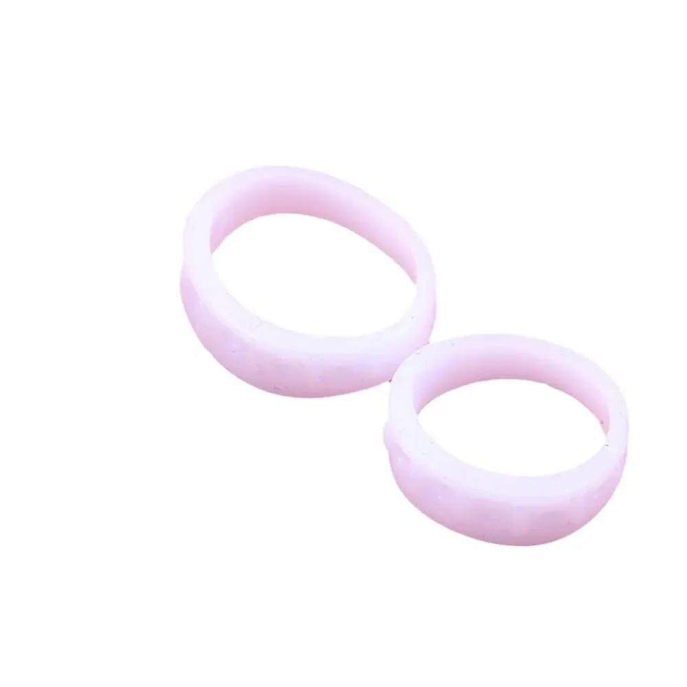 2 pçs anéis de pênis prepúcio corrector resistência anel atraso ejaculação casal galo anéis adulto loja de jogos brinquedos sexuais para homem