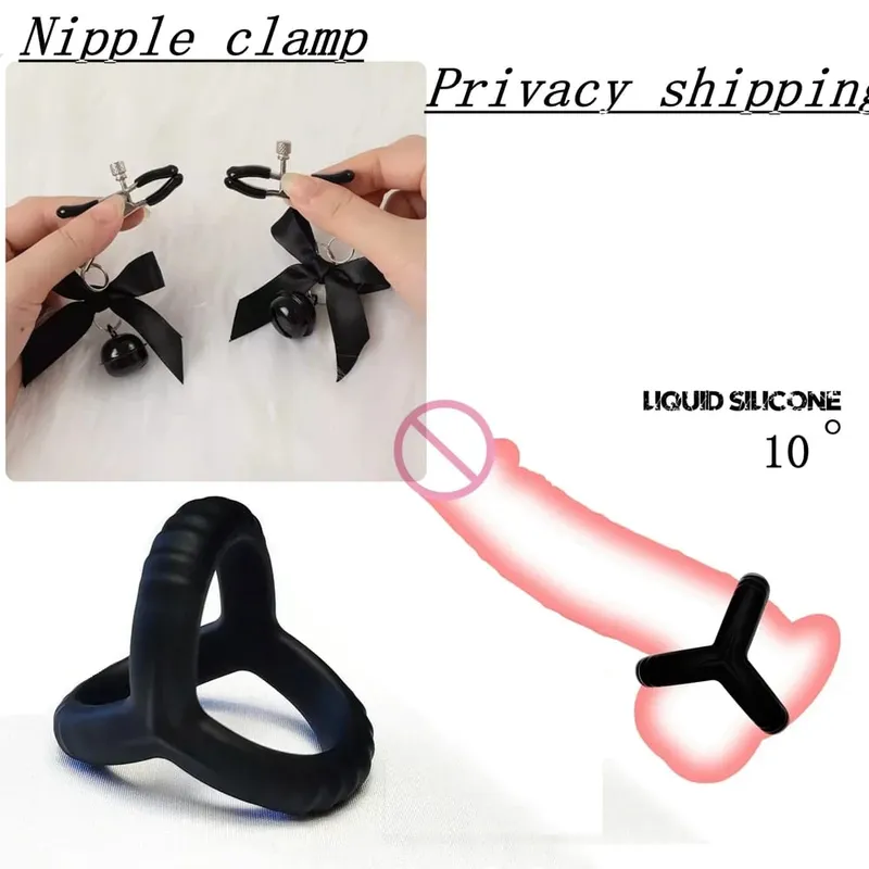 Anel peniano de silicone preto, anel reutilizável para retardar a ejaculação, bloqueio de sêmen, anel peniano, brinquedos sexuais para casais, sex shop