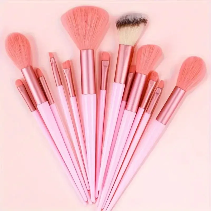 13PCS Makeup Brushes Set Soft Fluffy Eye Shadow Highlighter Concealer Brush Blush Loose Powder Brush Blending Women Beauty Tools