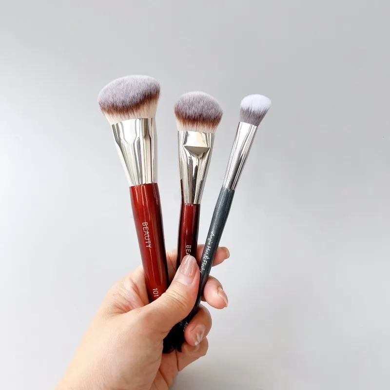 Conjunto de pincéis de maquiagem impecável, pacote de pincéis de maquiagem a506 109 101, corretivo, base contornada, mini pincéis de base, kit essencial