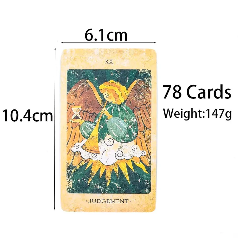 Baralho de tarô do reino solar, conjunto de 78 cartas oracle para visão cósmica e adivinhação, versões em inglês, edição de jogo de tabuleiro