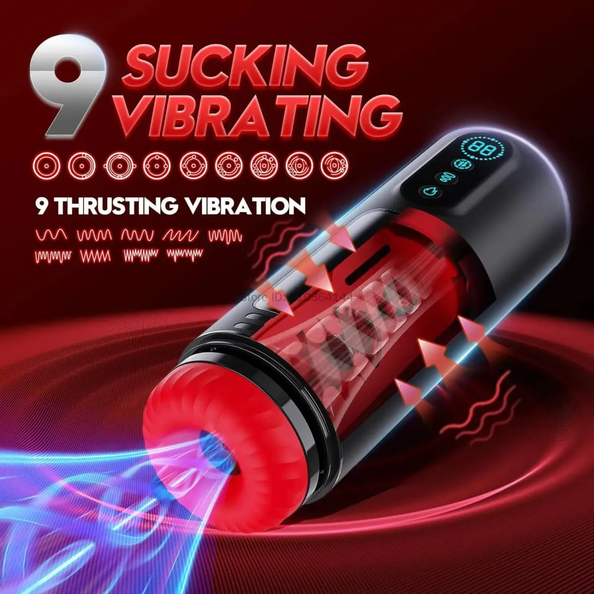 Sucção telescópica automática aquecimento masturbador masculino realista pênis bomba bolso buceta 9 máquina de sexo vibratório brinquedos sexuais para homem