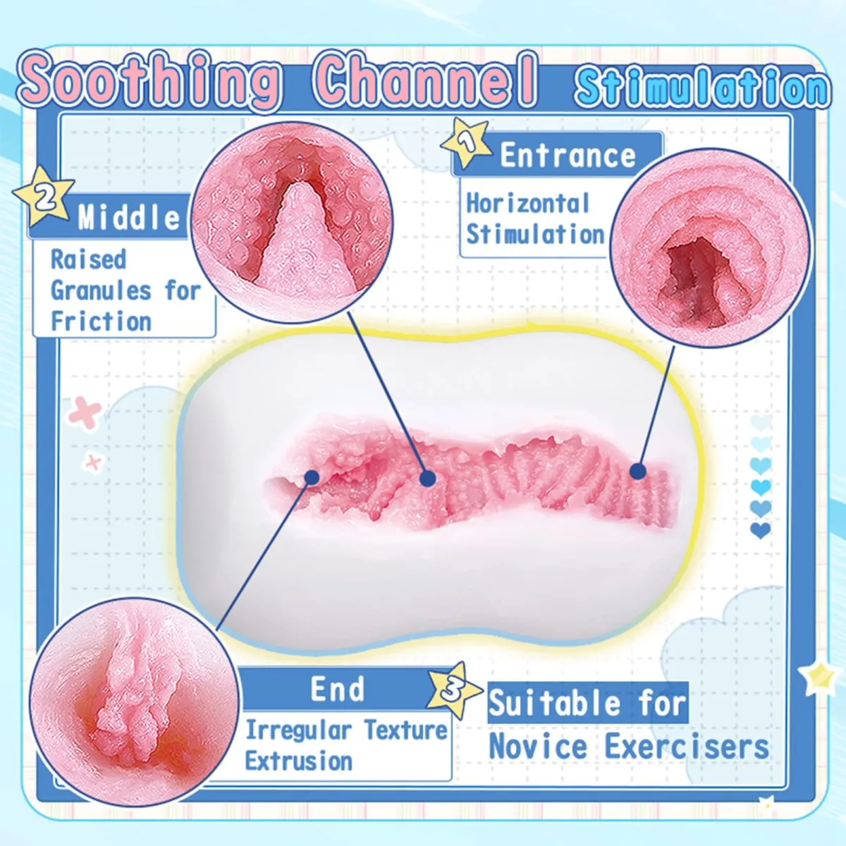 Yuu masturbador masculino realista, de bolso, macio, formato de sabão discreto, brinquedo sexual para homens, manga de masturbação portátil, escondido onahole