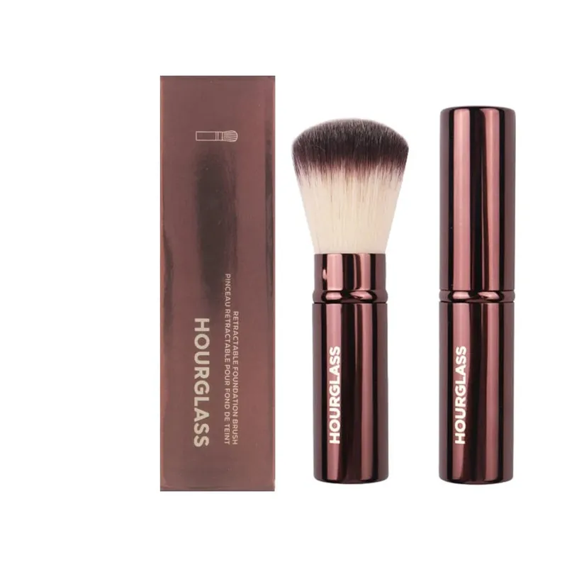 1 pc HG Pro Makeup brushes Powder contour Blusher Make up brush Highlight Bronzer exquisite Professional metal handle with box