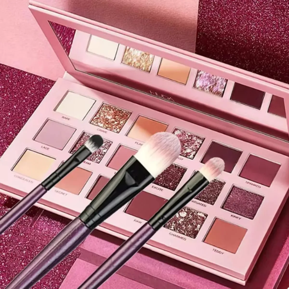 Conjunto de pincéis de maquiagem, 20 peças, delineador, mistura, pincéis de maquiagem para bochechas, olhos, base cosmética, conjunto de pincéis de maquiagem