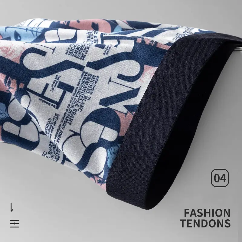 MiiOW 4Pcs Man Underwear Boxers Men's Panties Breathable Polyester Innerwear Sexy Men Underpants Boxershorts Antibacterial