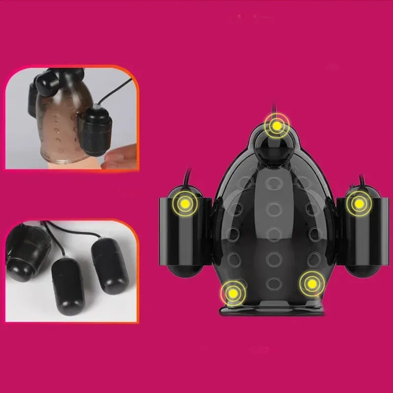 Vibrating Penis Extender Vibrator Glans Stimulator Exercise Delay Sleeve Male Masturbator Bullet Vibrator Adult Sex Toys for Men