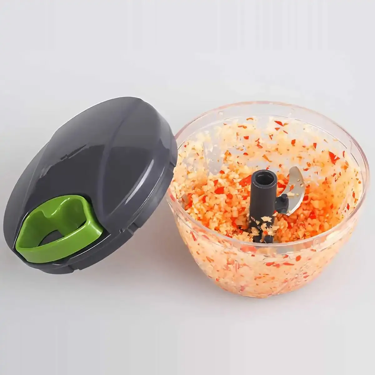 600/1000ml Manual Food Chopper Hand Pull String Vegetable Cutter Onions Garlic Chopper Fruits Herbs Nuts Kitchen Food Processor
