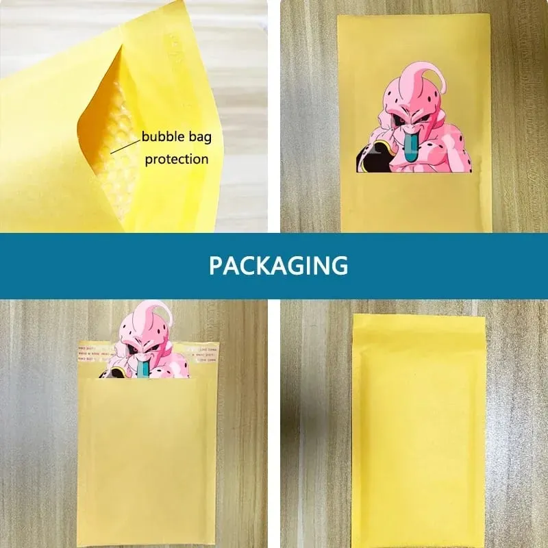Anime 3D Lenticular Adesivo Goku Vegeta Decalques à prova d'água para carro, geladeira, skate, etc. — image 6