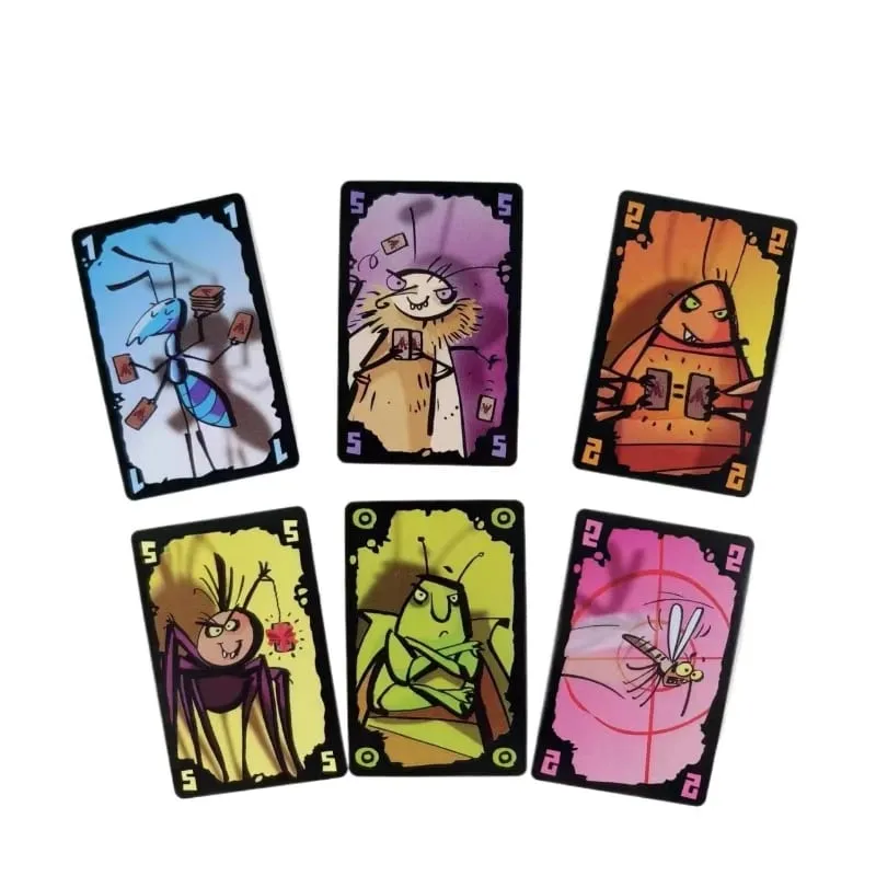 西班牙 Mogel Motte Polilla Tramposa 紙牌遊戲 Devir-game Moth Cheate 家庭聚會互動玩具