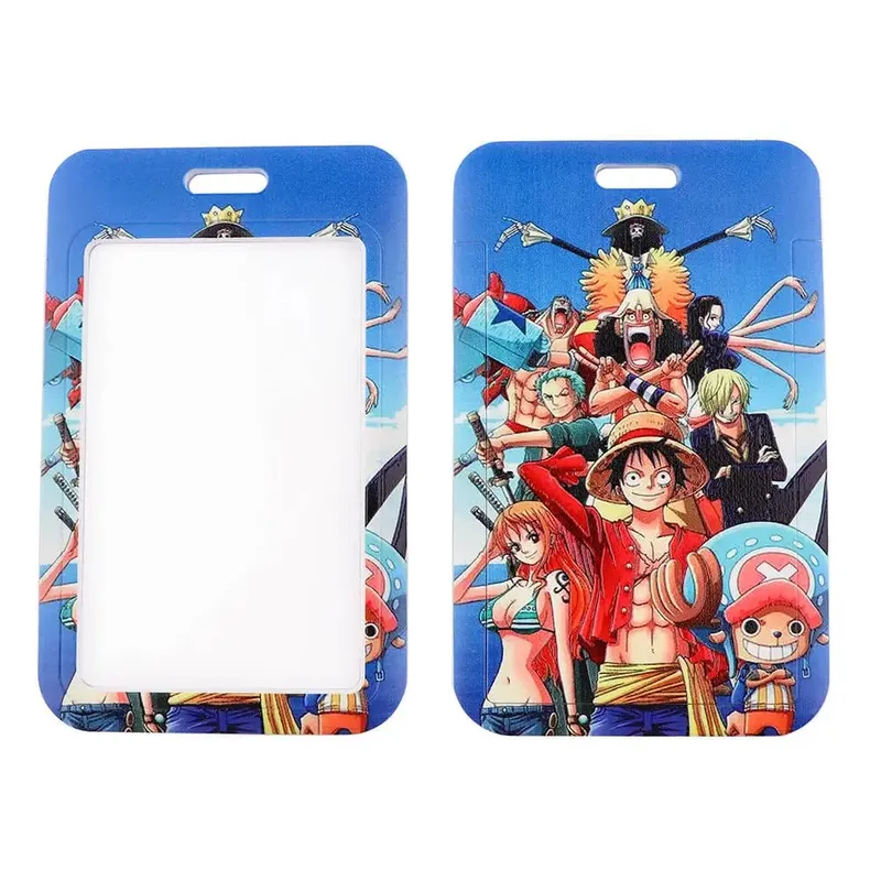 Titular credencial chaveiros pescoço cordão para cartão de passagem titular do cartão de crédito cosplay anime acessórios