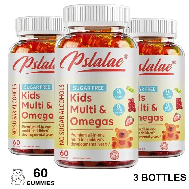 Gomas multivitamínicas infantis - Promovem o desenvolvimento do cérebro, aumentam a imunidade, aumentam a energia, mantêm a vitalidade e a saúde