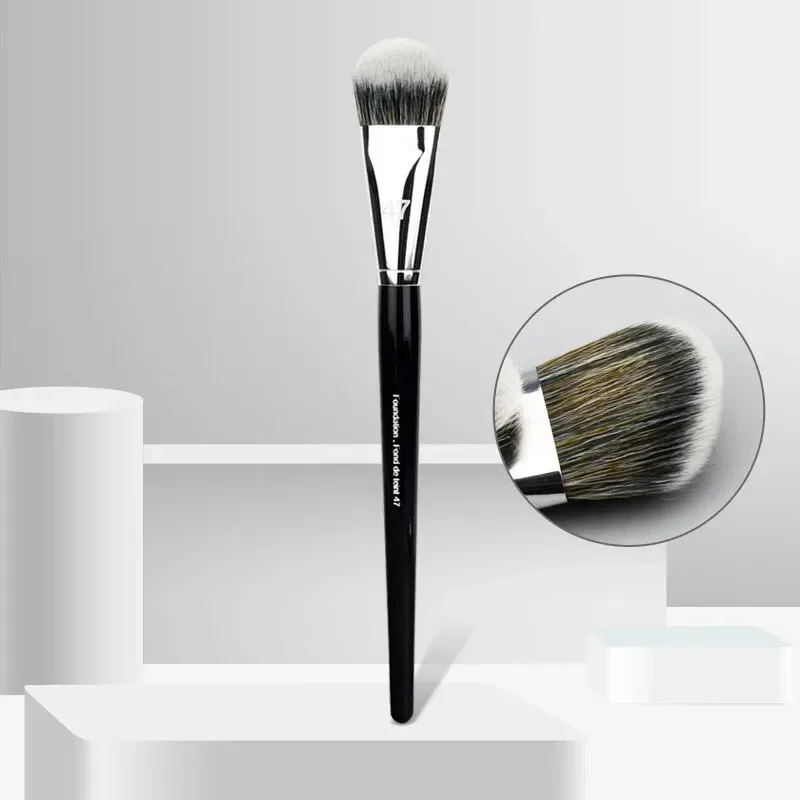 #52 Pincel corretivo de base #47 Pincéis de maquiagem vassoura angular base líquida rosto sombra de olho ferramentas de maquiagem brochas maquillaje