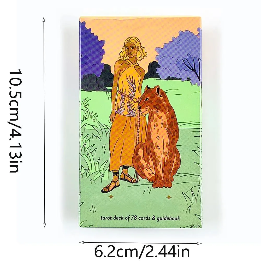 Neoteric Feminine Tarot Cards 78 Cards English Version Divination Board Game Cards Game Funny Party Game For Family Party