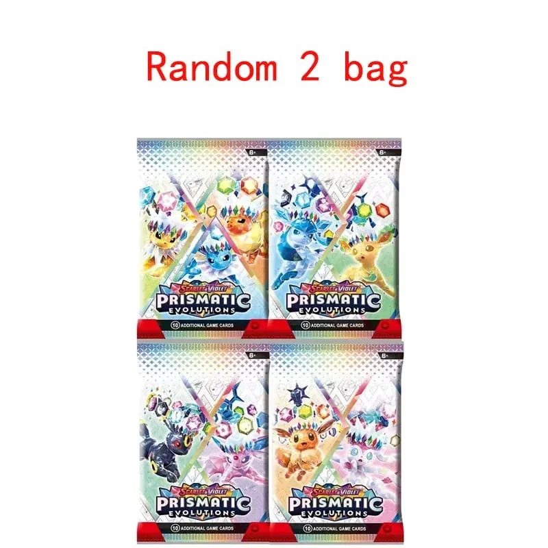 Newest 10/50 Pcs Pokemon Card Prismatic 151 Evolutions English Booster Battle Pokemon Card Game Carte Trading Collection Cards