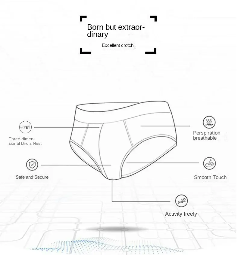 Homens sólidos verão roupa interior de seda gelo boxershorts cuecas respiráveis ​​roupa interior de fibra de carbono de bambu anti-bacteriano oco calcinha