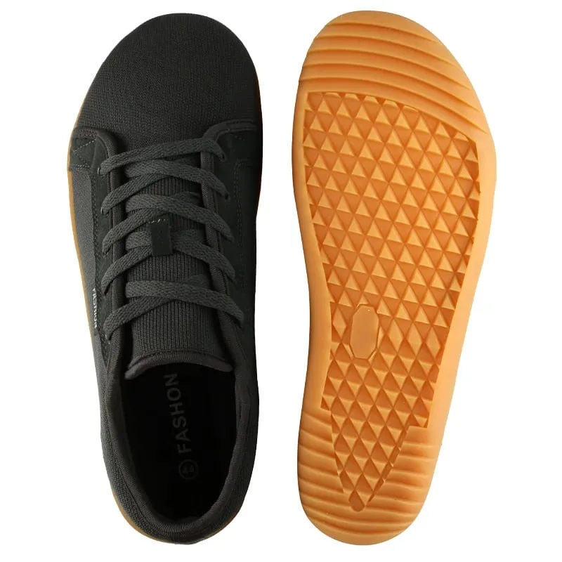 Men's Wide Barefoot Sneakers Walking Sneakers Comfortable Running Shoes Lightweight Breathable Hiking Sneaker Fashion Shoes