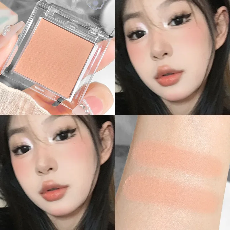 White Eyeshadow Palette Matte Shimmer Highlighter Waterproof Long Lasting Brightening Eye Makeup for Cut Crease