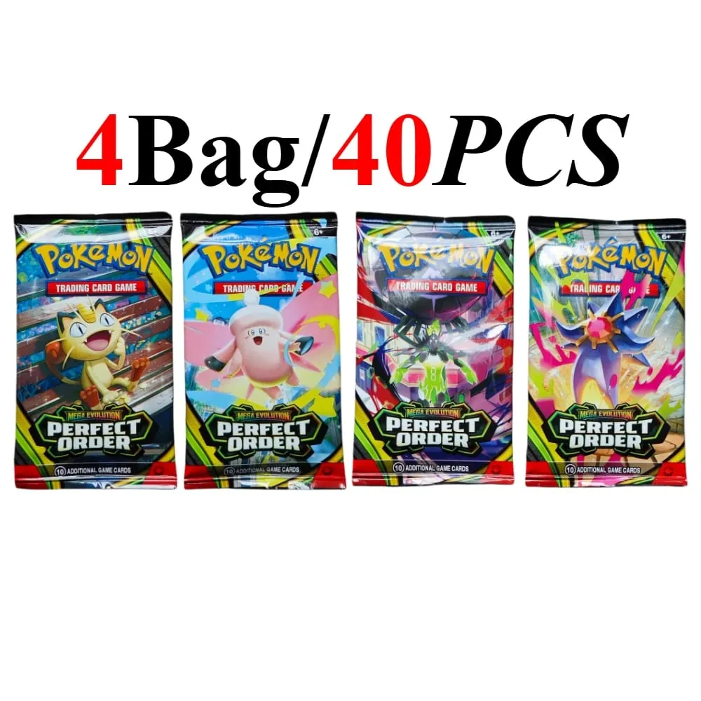 Pokémon TCG Mega Evolution - Pitch Black Booster Display Box Phantasmal Flames Booster Box Coleção de jogos de cartas colecionáveis ​​em inglês