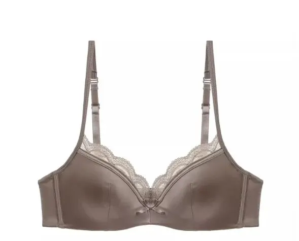Conjunto de sutiã de renda sem costura de verão para busto pequeno fio macio anti-flacidez emagrecimento bralette & calcinha lingerie leve conjunto sexy