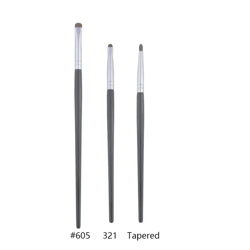 1pc detalhe pequena sombra compõem escova de cabelo pônei precisão sombra de olho pincéis de maquiagem cônico manchas ferramentas cosméticas
