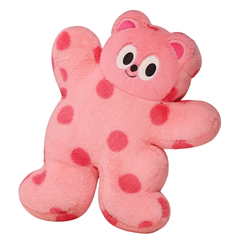 Celebrity Girly Flower Pillow Sofa Decor Kawaii Cat Bear Cushion Stuffed Animals Rainbow floral hoop Bunny Plush Toy Christmas