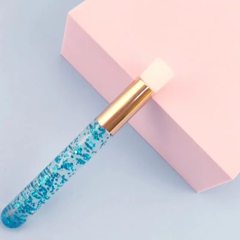 New Crystal Eyelash Cleaning Brushes Eyebrow Face Cleansing Nose Blackhead Deep Washing Lash Shampoo Brushes Beauty Make Up Tool