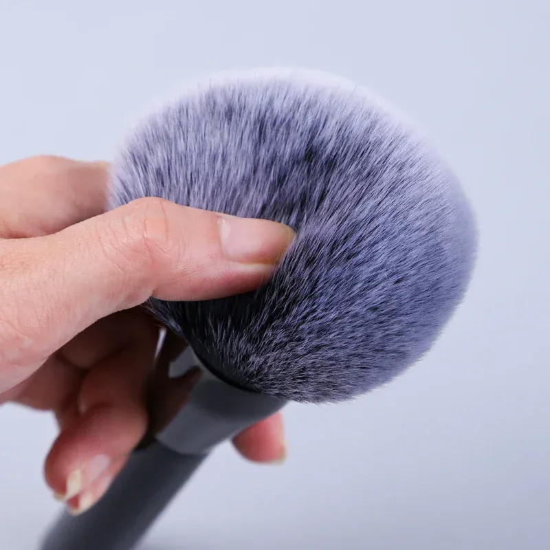 Pincel profissional para pó solto, pincel de maquiagem de tamanho grande, multifuncional, para base, blush, escultura, ferramentas de maquiagem, 1 peça