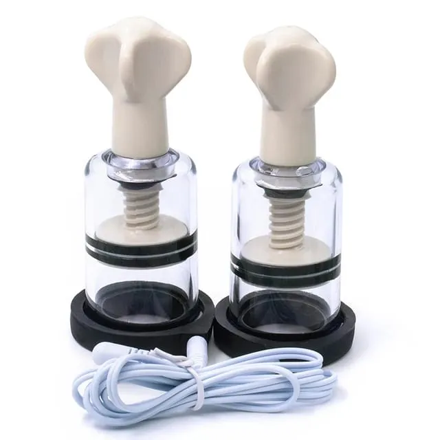 電擊配件 BDSM 乳頭夾乳房按摩器 SM 束縛陰唇夾陰蒂刺激器電子刺激手套/墊情侶性玩具 — image 10