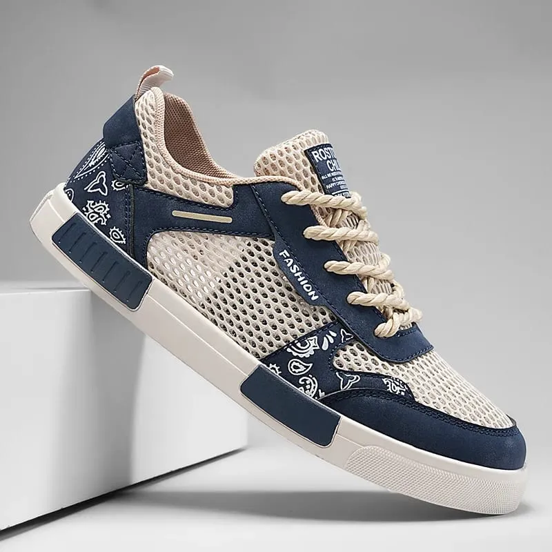 Breathable vulcanized Shoes For Men Flat Athletic Walking Sneakers Shoes Men Mesh Casual Shoes Large Size 47 — image 8