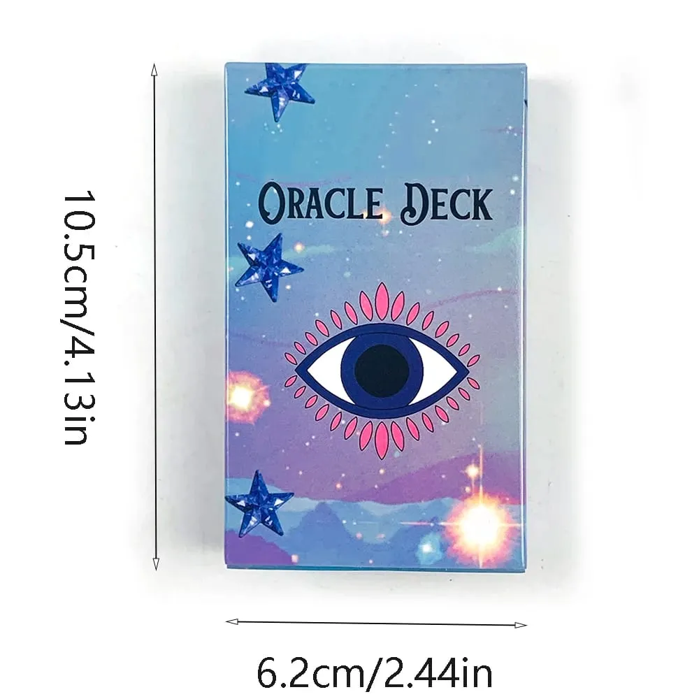 Mystic Soul Oracle Deck A 60 cartas neste baralho para autorreflexão e orientação, perfeito para orientação espiritual e colecionadores
